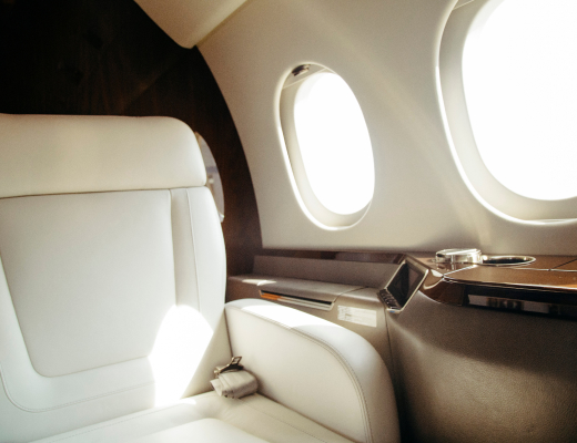 Private aircraft interior